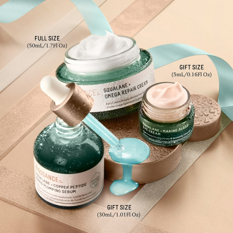 ست روشن کننده و ضدچروک بایوسنس biossance