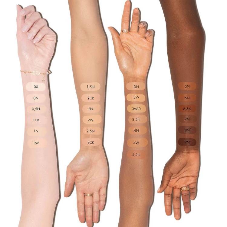 تست رنگ کرمپودر دیور