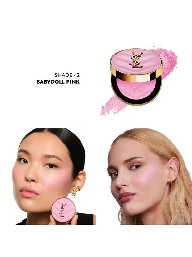 رژگونه پودری 24ساعته میک می بلاش ایوسن لورن YSL